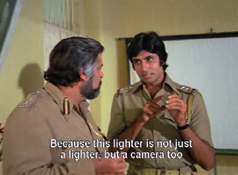 lighter camera